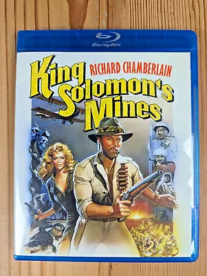 King Solomon's Mines Blu-ray (1985) Olive Films - Richard Chamberlain - EUC • $13.99