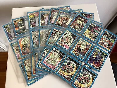 Oddbodz Glow Zone Space Cards Lot X 66 Plus 4 Hypervision • $100