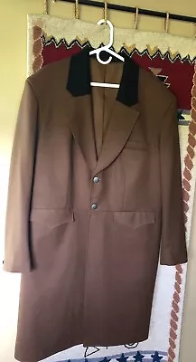 NEW Vintage The Original West Pioneer Wear Brown Wool Coat Lined Mens Size Large • $150