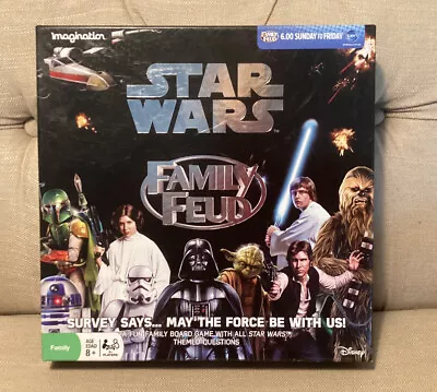 Family Feud Star Wars Edition 2017 Complete VGC - Free Post • $20.21