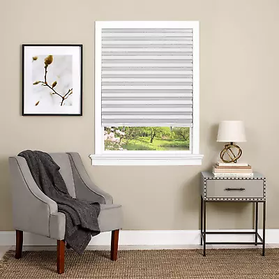 Vinyl Window Room Darkening Pleated 36 X 75 Inch Sun Shade Pull Down • $22.62