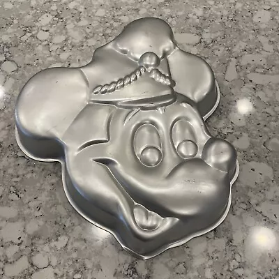 Vintage Mickey Mouse Walt Disney Cake Pan Mold Wilton Birthday • $8.50