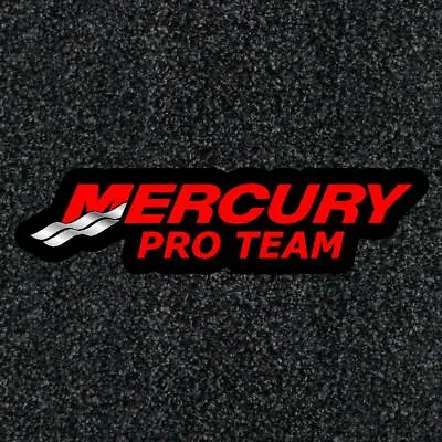 MERCURY PRO TEAM Professional Boat Carpet Graphics • $17