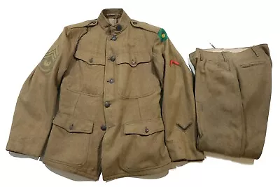 Original US WWI 87th Infantry Division Uniform Grouping WW1 Tunic & Pants • $550