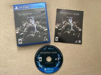 Middle-Earth: Shadow Of War - Sony PlayStation 4-TESTED • $7.99