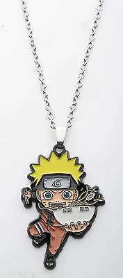 $19.99 • Buy Naruto Shippuden Naruto With Ramen Pendant Necklace