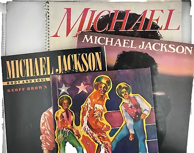 Michael Jackson 4 Books -Memorabilia Pop Music Icon - History - 1984 • $29.99