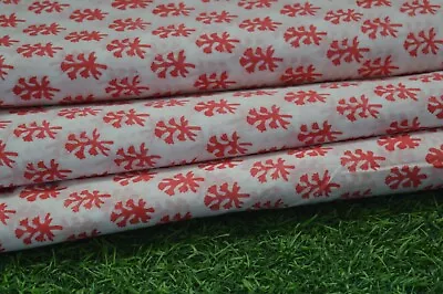 20 Yard Pinkcitytextiles Indian 100%Cotton Block Print Fabric For Women P_727 • $175.99