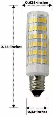 $6.28 • Buy E11 5W(50W Equivalent) LED Bulb Mini-Candelabra 110-130V JD Soft White 3000K