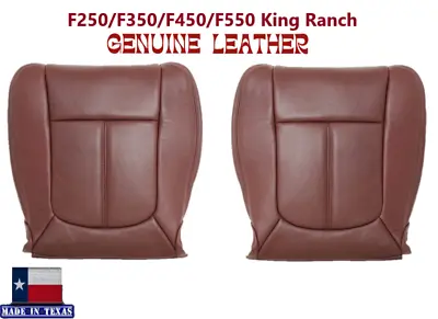 2011 2012 2013 2014 Ford F250 F350 F450 King Ranch Super Duty LEATHER Seat Cover • $161.41