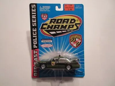 Road Champs Maryland State Police Die Cast • $10