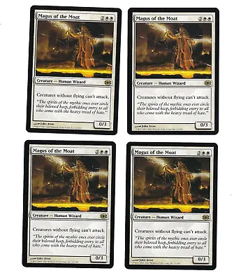 MTG |MAGUS OF THE MOAT X 4 | PLAYSET | FUTURE SIGHT | NM (see Photos) • $9.65