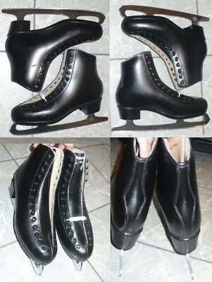 NEW Ice Figure Skates Or Roller Skates RISPORT MAXIME Boots Italy Leather EU 40 • $95