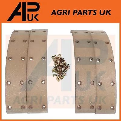 Brake Lining Drum Kit For Massey Ferguson 35 35X 135 65 FE35 165 240 550 Tractor • £17.99