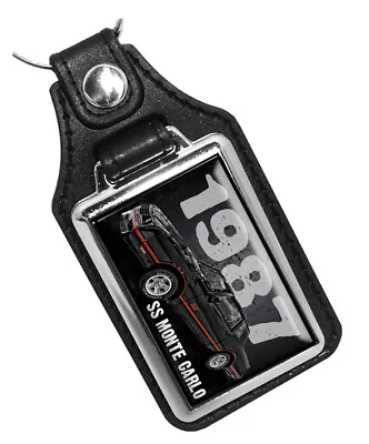 1987 Monte Carlo SS Coupe Classic Muscle Car Design Key Ring • $16.95