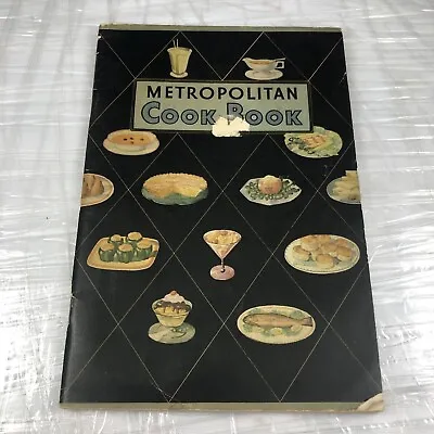 Metropolitan Cook Book Vintage Metro Life Insurance Recipe Booklet • $8.09