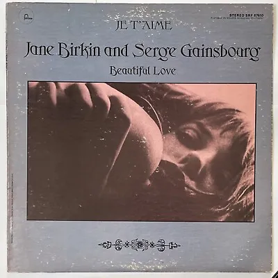 1969 Jane Birkin & Serge Gainsbourg JE T'AIME SRF 67610 LP 33rpm • £60.62