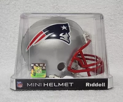Riddle New England Patriots NFL Football Mini Helmet 2015 • $32.95