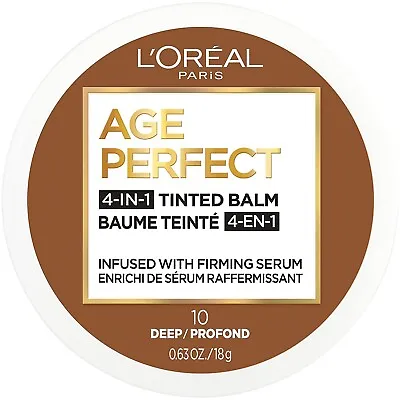 LOREAL Age Perfect 4 In 1 Tinted Balm Foundation DEEP 20 With Firming Serum • £6.20