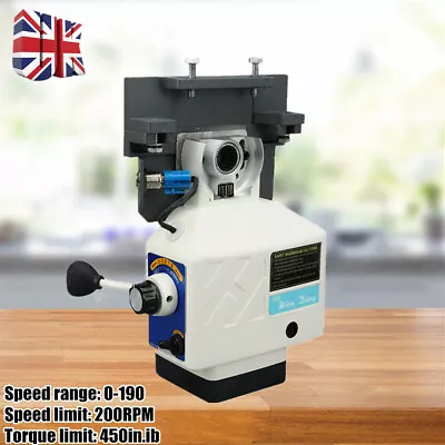 Power Feed Horizontal Milling Drill Machine Torque 450in 200RPM AL-310 X Axis • £148.90