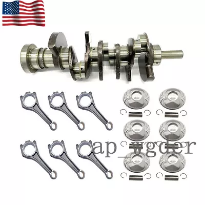 Fit AJ126 3.0L V6 Engine Crankshaft Rod Piston Kit Jaguar Land Rover Range Rover • $648.67