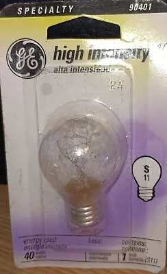 GE High Intensity 40 S11 Specialty Light Bulb • $1