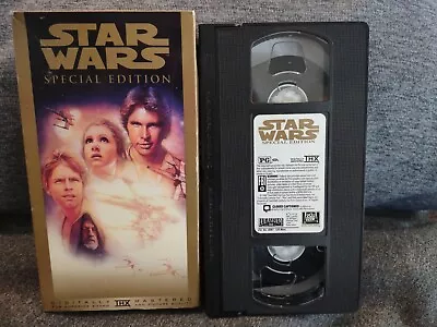 STAR WARS - SPECIAL EDITION VHS VIDEO Fast Ship More Vintage Tapes Available • $12.99