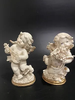 K's Collection Cherub Collectible Angel Figurines Romantic Decor Shelf Sitter • $8