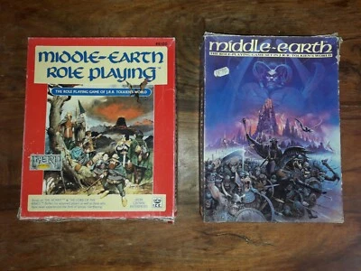 £34.99 • Buy Middle-earth Role Playing Lotr Rpg Merp Ice Boxsets - Incomplete