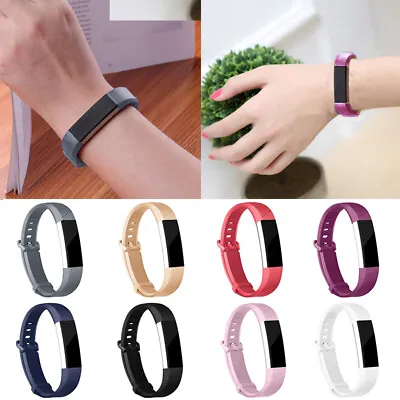 Fitbit Alta HR Replacement Band Secure Strap Wristband Buckle Bracelet Fitness ɘ • $4.46