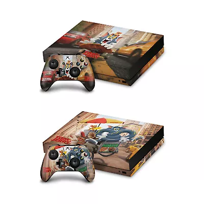 Official Tom And Jerry Movie (2021) Graphics Vinyl Skin For Xbox One X Bundle • $54.95