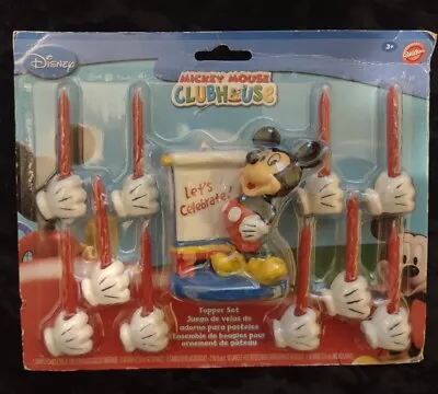  Wilton Disney Mickey Mouse ClubHouse Cake Topper 11 Piece Set • $12.99