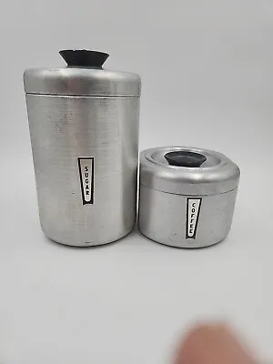 Vintage Canisters MCM Sugar And Coffee  • $17.99