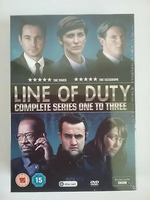 Line Of Duty - Complete  Series 1-3   New And Sealed • £5.99