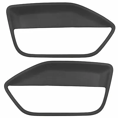 BLACK ABS For FORD MUSTANG 2005 -2009 Pair Interior Door Panel Insert Hard Cover • $28.21