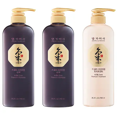 Daeng Gi Meo Ri Ki Gold Premium Shampoo And Treatment Set 3-Pack • $82.86
