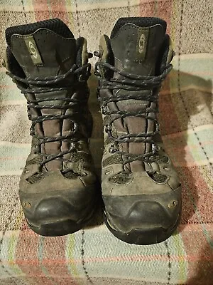 Salomon Contragrip Gore-tex Walking Boots Size UK 9 Read Description • £27.99