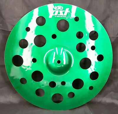 $165 • Buy Paiste PSTX 16  Swiss Thin Crash Cymbal/Color Sound Green/Model # CY0001259916