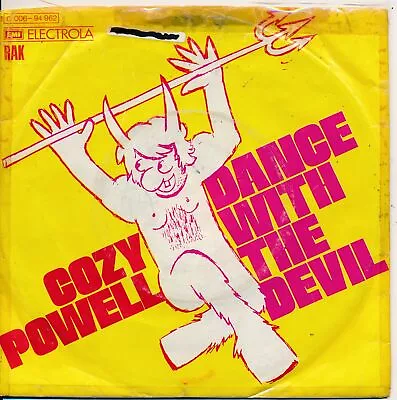 Dance With The Devil - Cozy Powell - Single 7  Vinyl 275/19 • £5.20