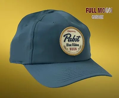 New Pabst Blue Ribbon Beer PBR Vintage Ripstop Retro Men's Snapback Cap Hat • $25.95