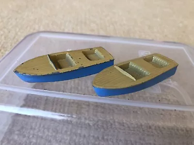 2x Lesney Matchbox Meteor Sportsman MkII Boat’s Without Trailer’s. • £6