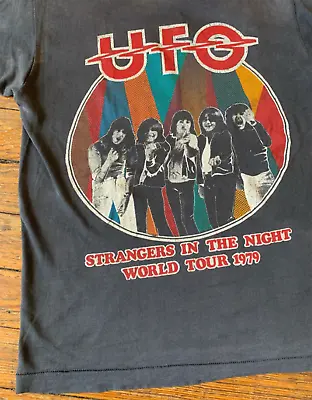 Vintage 1979 UFO In The Night Tour Unisex T Shirt Black SML 23XL TN2049 • $7.85
