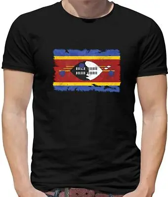 Swaziland Flag Mens T-Shirt - Eswatini - South Africa - Country - Mbabne - Flags • £13.95