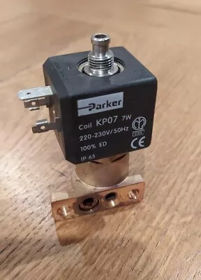 £40 • Buy Gaggia Classic 3 Way Solenoid Valve 230v - Working Spare Part (Large 2005 Model)