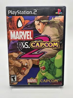 Marvel Vs Capcom 2 (PlayStation 2 2002) PS2 CIB Tested • $199.95