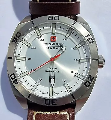 Swiss Military Hanowa Champ Mens Watch New With Tag New Battery  • £19