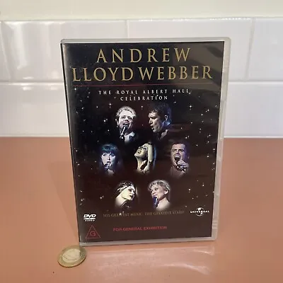 Andrew Lloyd Webber - The Royal Albert Hall Celebration  (DVD 1998) - Region 4 • £3.65