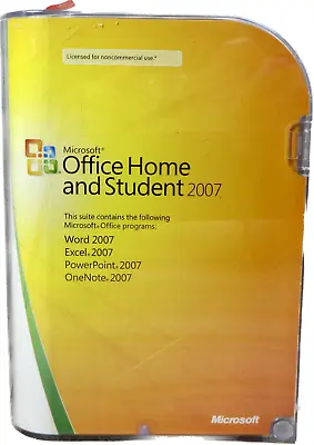 Microsoft Office 2007 Home And Student W/ Product Key - Excel Word PowerPoint • $16.38
