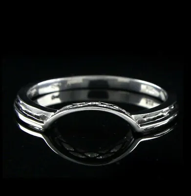Matching Wedding Band Ring Solid 925 Sterling Silver • $66.56