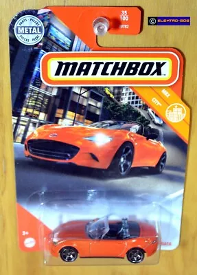 Matchbox Mazda MX-5 Miata [Orange] - New/Sealed/VHTF [E-808] • $13.95